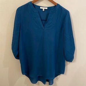 Chaus NY Chiffon 3/4 Sleeve Blouse